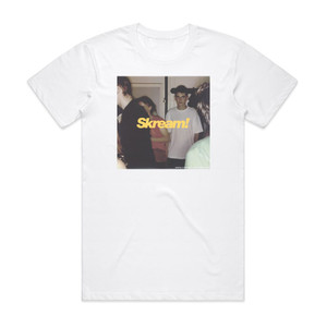 Skream Skream Album Cover T-Shirt White