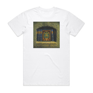 Saxon Solid Book Of Rock 1 Album Cover T-Shirt White Saxon Solid Book Of Rock 1 Album Cover T-Shirt White