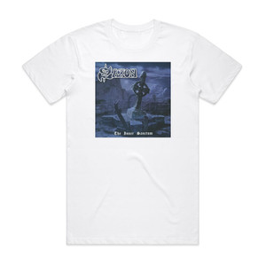 Saxon The Inner Sanctum 1 Album Cover T-Shirt White Saxon The Inner Sanctum 1 Album Cover T-Shirt White