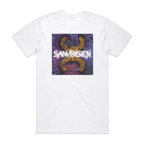 Sanvoisen Exotic Ways 1 Album Cover T-Shirt White Sanvoisen Exotic Ways 1 Album Cover T-Shirt White