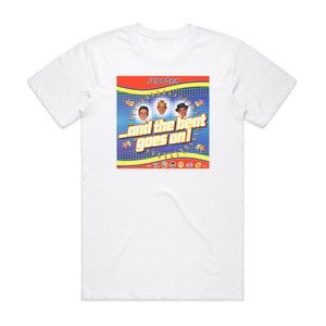 Scooter And The Beat Goes On Album Cover T-Shirt White Scooter And The Beat Goes On Album Cover T-Shirt White