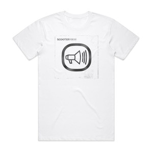 Scooter Scooter Forever Album Cover T-Shirt White Scooter Scooter Forever Album Cover T-Shirt White