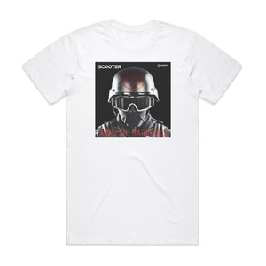 Scooter Army Of Hardcore Album Cover T-Shirt White Scooter Army Of Hardcore Album Cover T-Shirt White