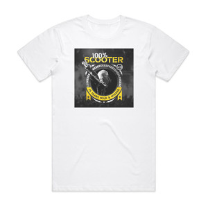 Scooter 100 Scooter 25 Years Wild Wicked Album Cover T-Shirt White Scooter 100 Scooter 25 Years Wild Wicked Album Cover T-Shirt White