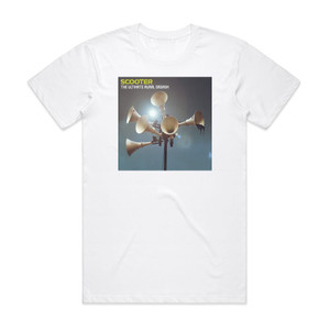 Scooter The Ultimate Aural Orgasm Album Cover T-Shirt White