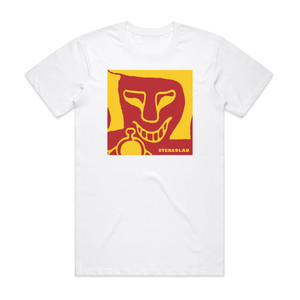 Stereolab Super Electric Album Cover T-Shirt White Stereolab Super Electric Album Cover T-Shirt White