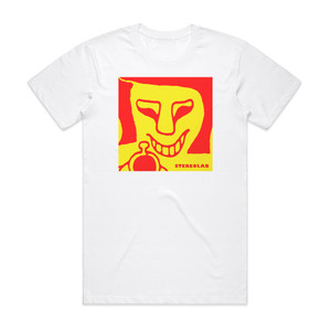 Stereolab Super Electric 1 Album Cover T-Shirt White Stereolab Super Electric 1 Album Cover T-Shirt White