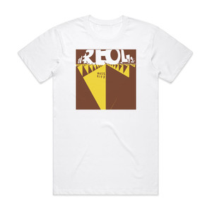 Stereolab Mass Riff Album Cover T-Shirt White Stereolab Mass Riff Album Cover T-Shirt White