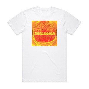 Stereolab Wow And Flutter Album Cover T-Shirt White Stereolab Wow And Flutter Album Cover T-Shirt White
