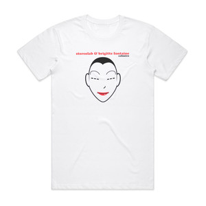 Stereolab Calimro Cache Cache Album Cover T-Shirt White Stereolab Calimro Cache Cache Album Cover T-Shirt White