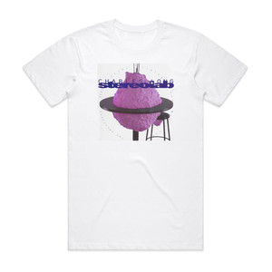 Stereolab Music For The Amorphous Body Study Center Album Cover T-Shirt White Stereolab Music For The Amorphous Body Study Center Album Cover T-Shirt White