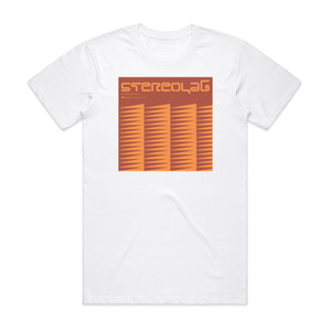 Stereolab The Flower Called Nowhere Album Cover T-Shirt White Stereolab The Flower Called Nowhere Album Cover T-Shirt White