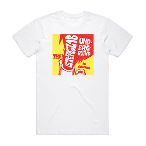 Stereolab The Underground Is Coming Album Cover T-Shirt White Stereolab The Underground Is Coming Album Cover T-Shirt White