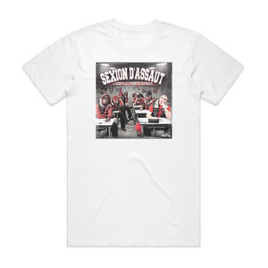 Sexion dAssaut Lcole Des Points Vitaux Album Cover T-Shirt White Sexion dAssaut Lcole Des Points Vitaux Album Cover T-Shirt White