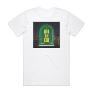 sleepmakeswaves Not An Exit Album Cover T-Shirt White sleepmakeswaves Not An Exit Album Cover T-Shirt White