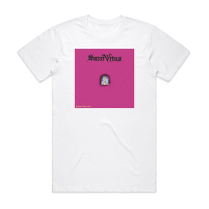 Saint Vitus Born Too Late Album Cover T-Shirt White Saint Vitus Born Too Late Album Cover T-Shirt White