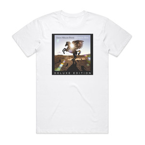 Steve Miller Band Ultimate Hits Album Cover T-Shirt White Steve Miller Band Ultimate Hits Album Cover T-Shirt White