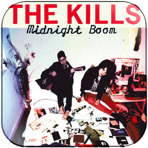 The Kills Midnight Boom Album Cover Sticker The Kills Midnight Boom Album Cover Sticker