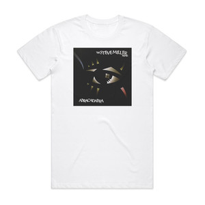 Steve Miller Band Abracadabra Album Cover T-Shirt White Steve Miller Band Abracadabra Album Cover T-Shirt White