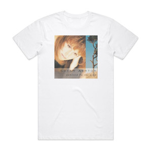 Susan Ashton Wakened By The Wind Album Cover T-Shirt White Susan Ashton Wakened By The Wind Album Cover T-Shirt White