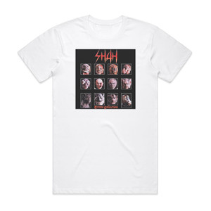 Shah Terror Collection Album Cover T-Shirt White