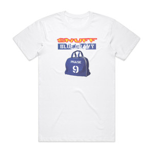 Snuff Blue Gravy Phase 9 Album Cover T-Shirt White Snuff Blue Gravy Phase 9 Album Cover T-Shirt White