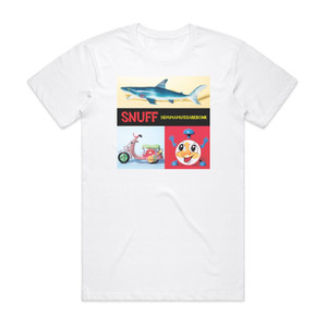 Snuff Demmamussabebonk Album Cover T-Shirt White Snuff Demmamussabebonk Album Cover T-Shirt White