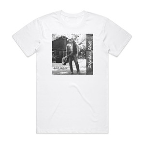 Stephen Stills Stills Alone Album Cover T-Shirt White Stephen Stills Stills Alone Album Cover T-Shirt White
