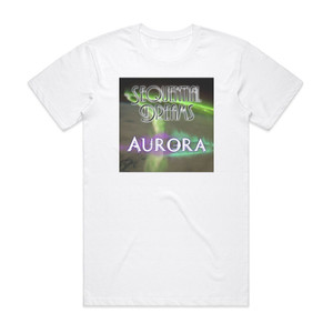 Sequential Dreams Aurora Album Cover T-Shirt White Sequential Dreams Aurora Album Cover T-Shirt White