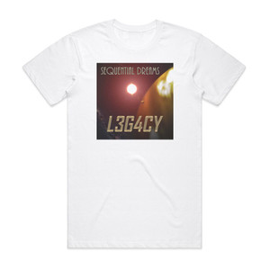 Sequential Dreams L3G4Cy Album Cover T-Shirt White Sequential Dreams L3G4Cy Album Cover T-Shirt White