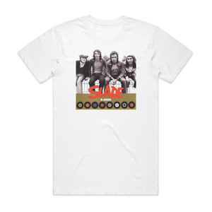 Slade B Sides Album Cover T-Shirt White Slade B Sides Album Cover T-Shirt White