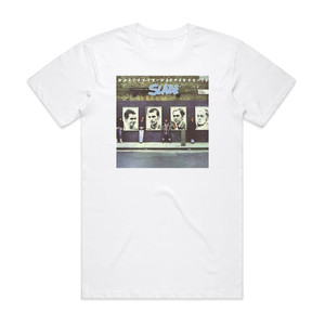 Slade Whatever Happened To Slade Album Cover T-Shirt White Slade Whatever Happened To Slade Album Cover T-Shirt White