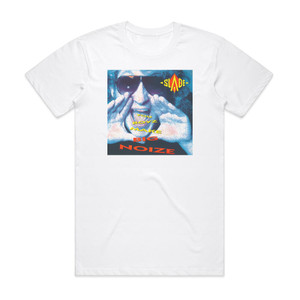 Slade You Boyz Make Big Noize Album Cover T-Shirt White Slade You Boyz Make Big Noize Album Cover T-Shirt White