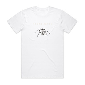 Spotlights Spiders Album Cover T-Shirt White Spotlights Spiders Album Cover T-Shirt White