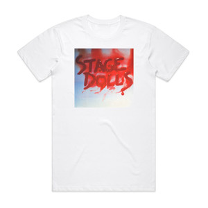 Stage Dolls Soldiers Gun Album Cover T-Shirt White Stage Dolls Soldiers Gun Album Cover T-Shirt White