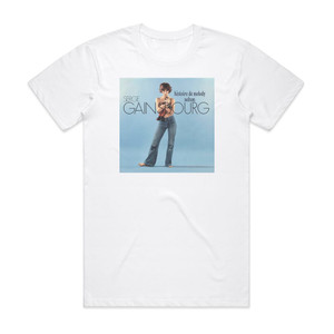 Serge Gainsbourg Histoire De Melody Nelson Album Cover T-Shirt White