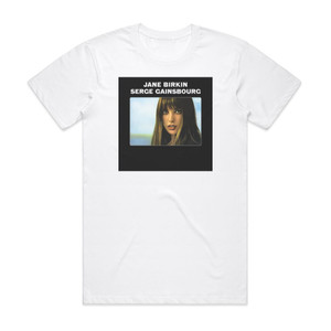 Serge Gainsbourg Je Taime Moi Non Plus Album Cover T-Shirt White Serge Gainsbourg Je Taime Moi Non Plus Album Cover T-Shirt White