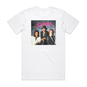 Saphir Perfect Combination Album Cover T-Shirt White Saphir Perfect Combination Album Cover T-Shirt White
