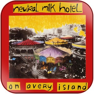 Neutral Milk Hotel On Avery Island Album Cover Sticker