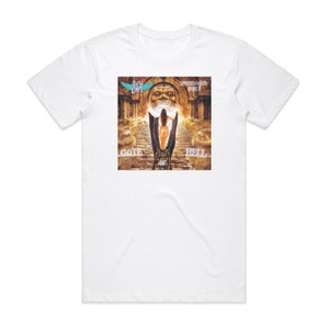Skylark Divine Gates Part I Gate Of Hell Album Cover T-Shirt White Skylark Divine Gates Part I Gate Of Hell Album Cover T-Shirt White