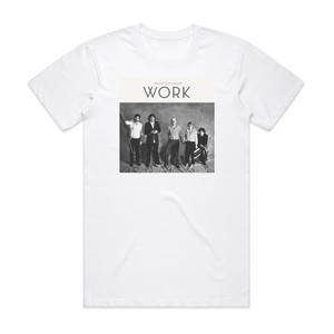 Shout Out Louds Work Album Cover T-Shirt White Shout Out Louds Work Album Cover T-Shirt White