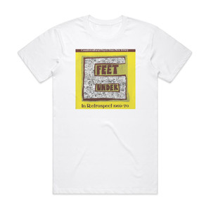 Six Feet Under In Retrospect 1969 70 Album Cover T-Shirt White Six Feet Under In Retrospect 1969 70 Album Cover T-Shirt White
