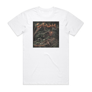 Six Feet Under Crypt Of The Devil Album Cover T-Shirt White Six Feet Under Crypt Of The Devil Album Cover T-Shirt White