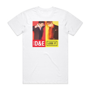 Super Junior-DandE Lose It Album Cover T-Shirt White Super Junior-DandE Lose It Album Cover T-Shirt White