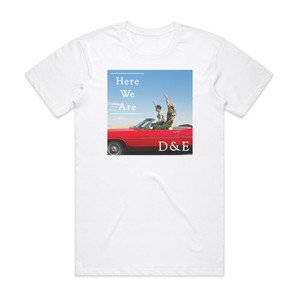 Super Junior-DandE Here We Are Album Cover T-Shirt White Super Junior-DandE Here We Are Album Cover T-Shirt White