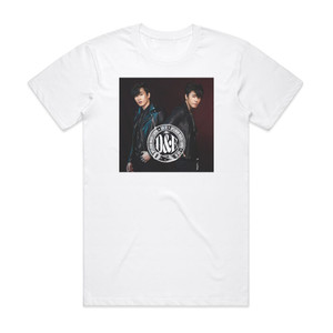Super Junior-DandE Ride Me 2 Album Cover T-Shirt White Super Junior-DandE Ride Me 2 Album Cover T-Shirt White