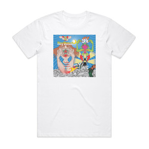 Super Furry Animals Hey Venus Album Cover T-Shirt White Super Furry Animals Hey Venus Album Cover T-Shirt White