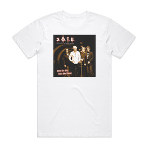 Saints of the Underground Love The Sin Hate The Sinner 1 Album Cover T-Shirt White