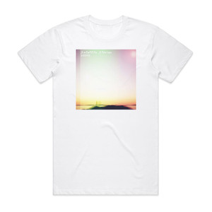 Satellite Stories Sirens Album Cover T-Shirt White Satellite Stories Sirens Album Cover T-Shirt White