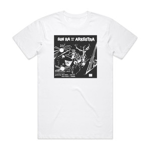 Sun Ra Arkestra Super Sonic Jazz Album Cover T-Shirt White